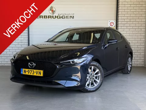 Mazda 3 2.0 e-SkyActiv-X M Hybrid 186 Comfort | NL Auto | Navi | Dodehoek | Camera | Stoel&amp;Stuur verw. | All-in rijklaarprijs