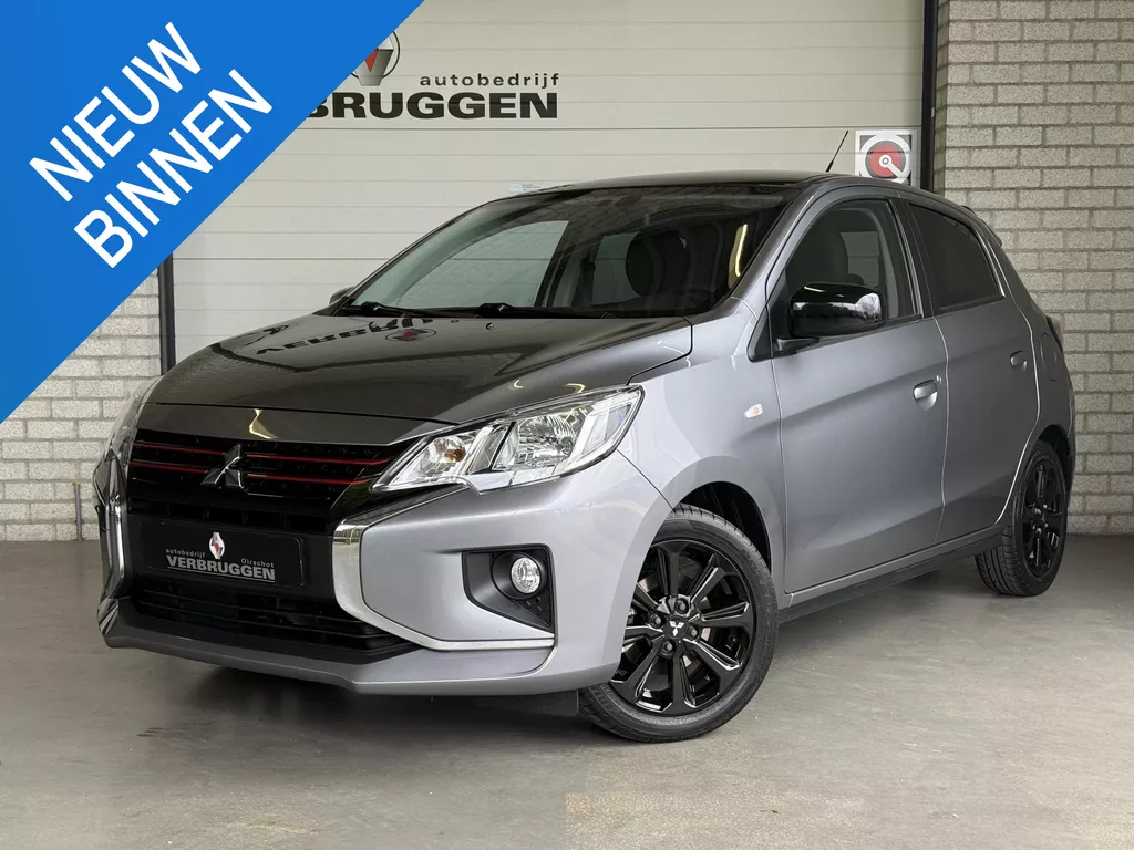 Mitsubishi Space Star 1.2 Black Edition | 1e eige. | 15"LMV | Carplay | Cruise | Stoelverw. | All-in rijklaarprijs