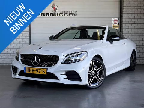 Mercedes-Benz C-klasse Cabrio 180 Premium Pack | AMG Line | Burmester | Sfeer | Keyless | Carplay | ALL-in rijklaarprijs Mercedes-Benz C-klasse Cabrio 180 Premium Pack | AMG Line | Burmester | Sfeer | Keyless | Carplay | ALL-in rijklaarprijs