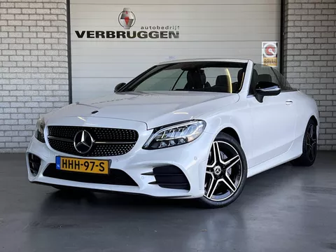 Mercedes-Benz C-klasse Cabrio 180 Premium Pack | AMG Line | Burmester | Sfeer | Keyless | Carplay | ALL-in rijklaarprijs