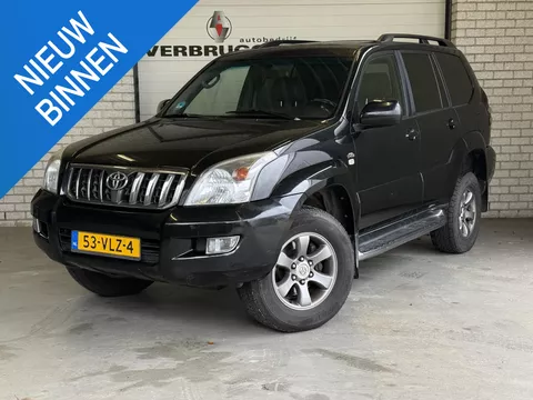 Toyota Land Cruiser 3.0 D-4D VX HR Window Van | Trekhaak | Volledig onderh. | Leder | Navi | Cruise Control